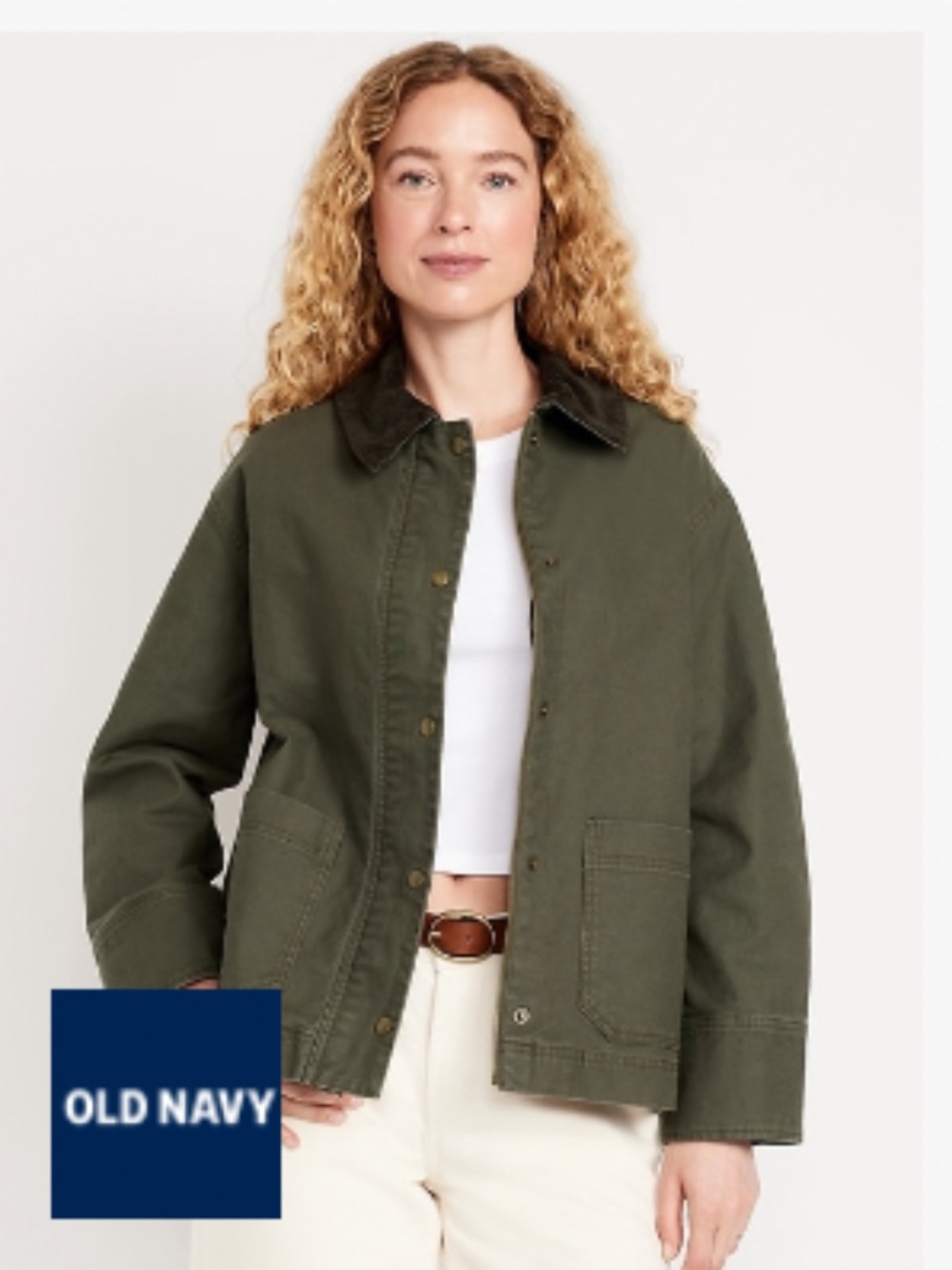 Old Navy Canvas Barn Jacket